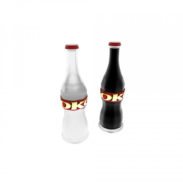 Cola 3D 模型 .c4d .max .obj .3ds .fbx .stl .blend 