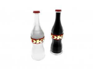 Cola Modello 3D