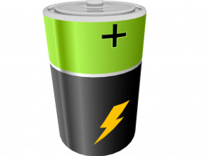 Realistic Battery 3D Model