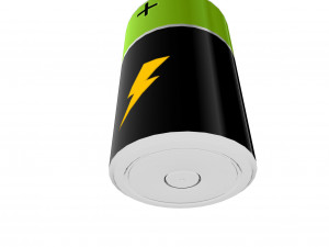 Realistic Battery 3Dモデル