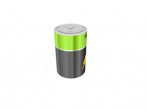 Realistic Battery 3Dモデル