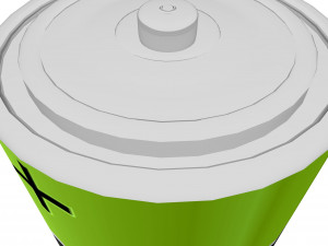 Realistic Battery 3Dモデル