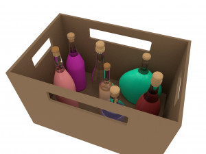 Bottles 3D Model