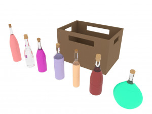 Bottles 3D Model