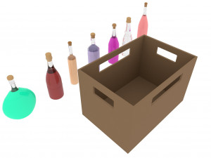 Bottles 3D Model