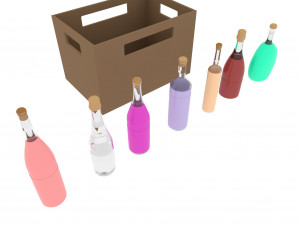 Bottles 3D Model