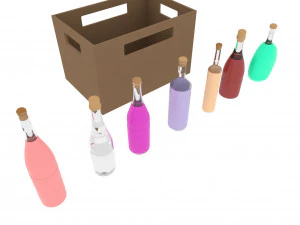 Bottles 3D Model