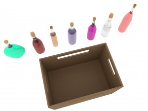Bottles 3D Model