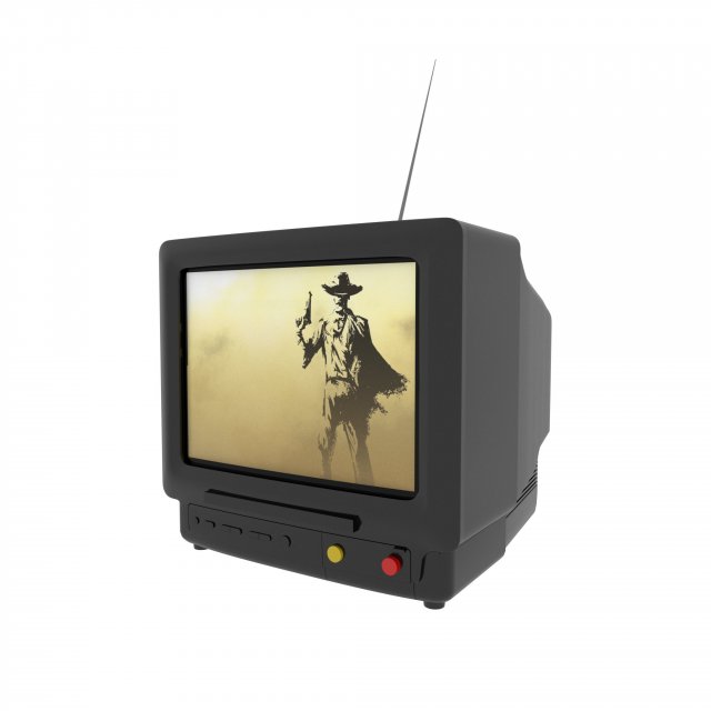 Old Tv 3D 모델 .c4d .max .obj .3ds .fbx .stl .blend 
