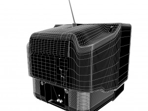 Old Tv 3D 모델