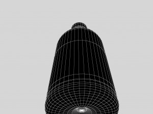 Plastic Water Bottle Model 3D