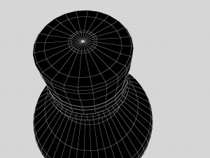 Plastic Water Bottle Model 3D