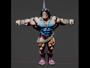 OBJ Pejuang Jalanan Hugo Model 3D