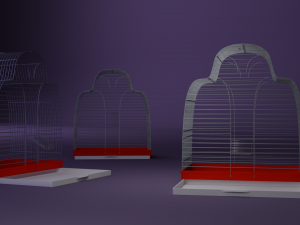 Cage 3D Модель