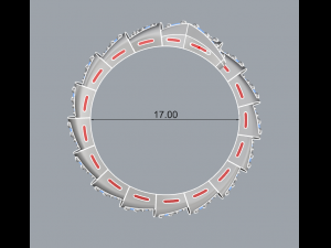 Snake ring 3D 模型