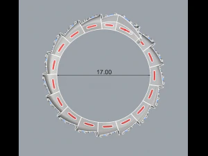 Snake ring 3D Model