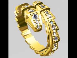 Snake ring 3Dモデル