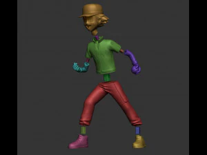 Pokemon - Ash Ketchum 3D Print Model