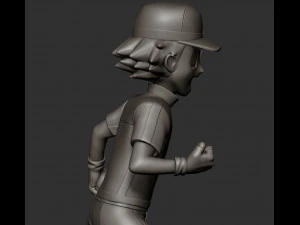 Pokemon - Ash Ketchum 3D Print Model