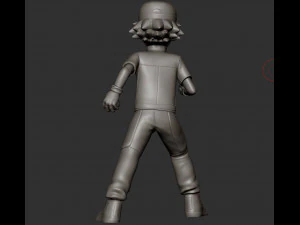Pokemon - Ash Ketchum 3D Print Model