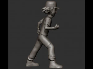 Pokemon - Ash Ketchum 3D Print Model