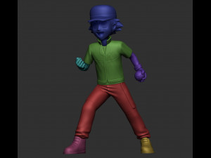 Pokemon - Ash Ketchum Modèles 3D en vedette