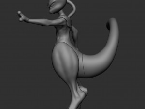Pokemon - Mewtwo Modelo de impresión 3D