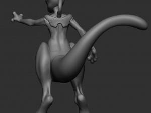 Pokemon - Mewtwo Modelo de impresión 3D