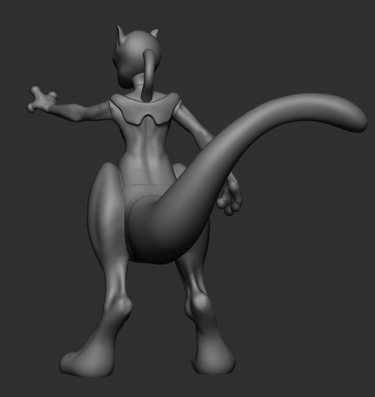 Pokemon Armor Mewtwo 3D model 3D printable