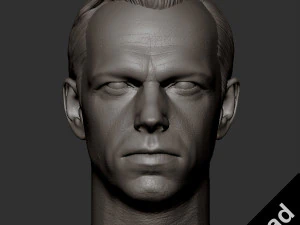 Хьюго Уивинг &mdash; агент Смит 3D Принт Модель