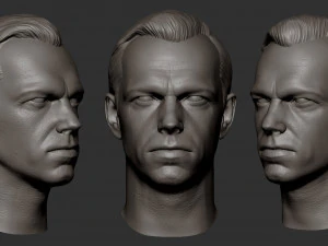 휴고 위빙 - 스미스 요원 3D 프린트 모델