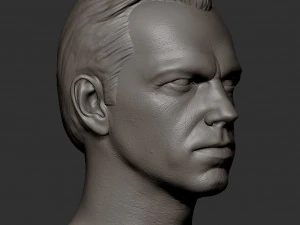 휴고 위빙 - 스미스 요원 3D 프린트 모델