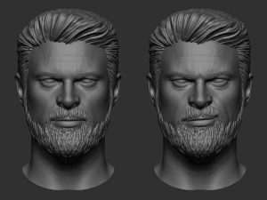 Karl Urban - Butcher Modello di stampa 3D