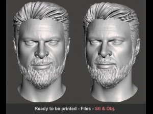 Karl Urban - Butcher Modello di stampa 3D