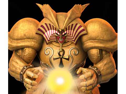 Exodia - YU GI OH Modèles 3D en vedette