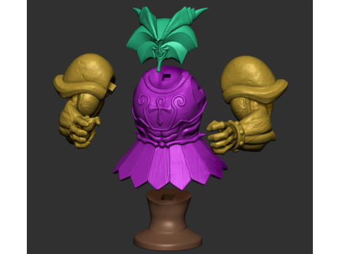 Exodia - YU GI OH Modelo de Impressão 3D