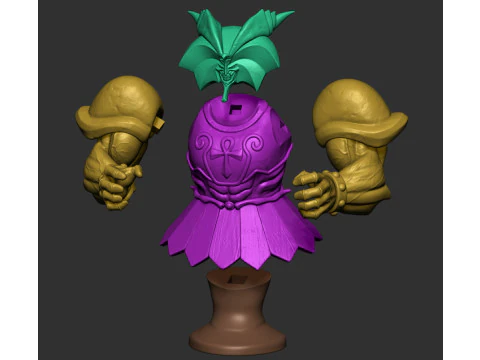 Exodia - YU GI OH 3D Print Model