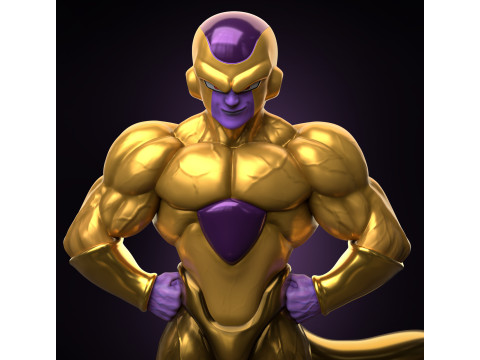 Golden Freeza - Dragon Ball Z Modello di stampa 3D