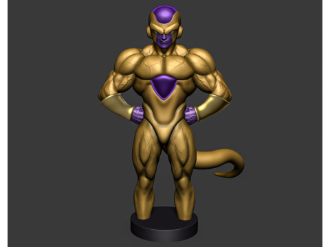 Golden Freeza - Dragon Ball Z Modelo de impresión 3D
