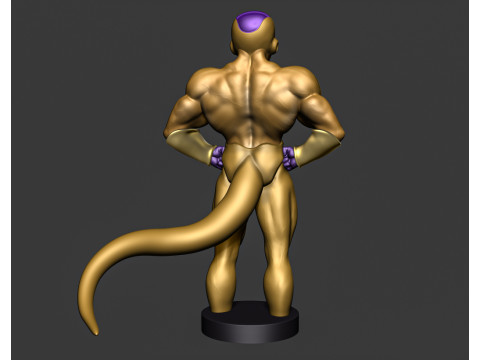 Golden Freeza - Dragon Ball Z Modelo de impresión 3D