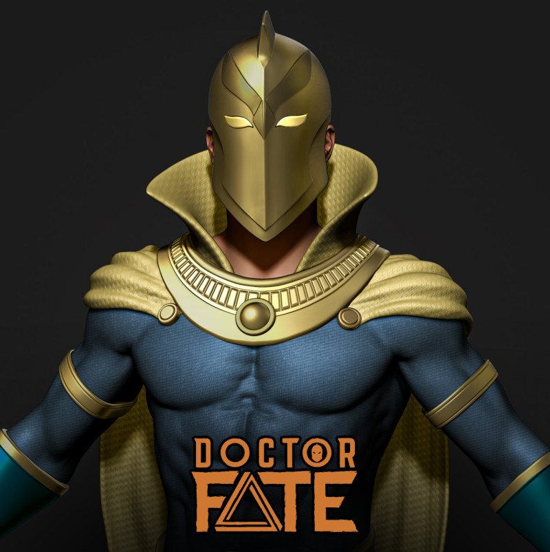Dr Fate - DC comics Modelo de Impressão 3D .c4d .max .obj .3ds .fbx .stl .blend 