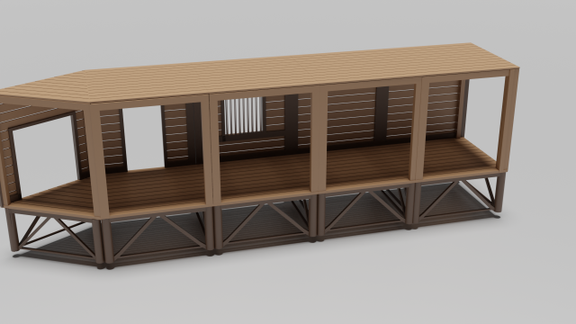 Constructor of buildings for the game Model 3D .c4d .max .obj .3ds .fbx .stl .blend 