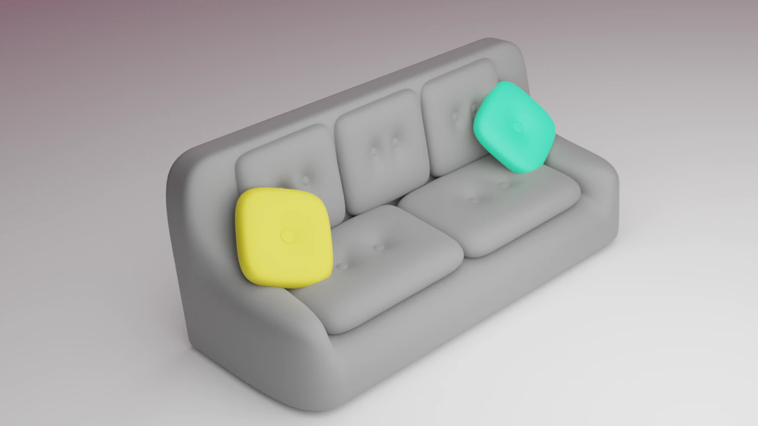 Sofa 3D Model .c4d .max .obj .3ds .fbx .stl .blend 