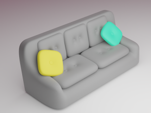 Sofa Modelo 3D