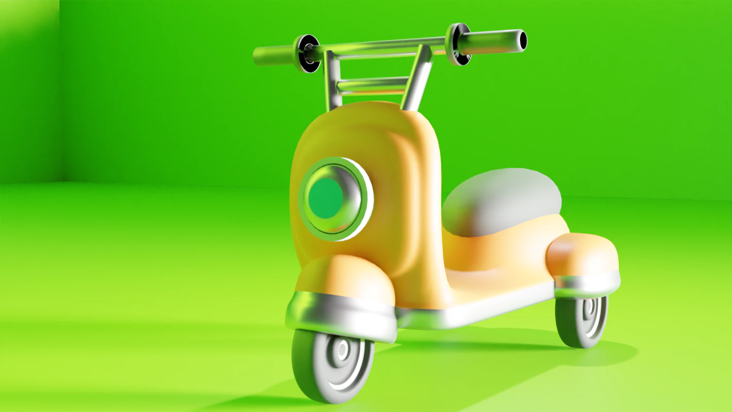 Motorcycle 3D Model .c4d .max .obj .3ds .fbx .stl .blend 