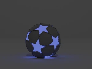 Champions league ball 3D Model