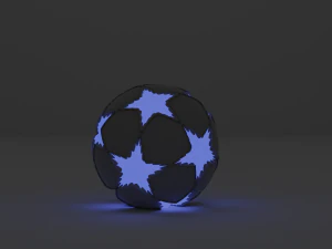 Champions league ball 3D Model