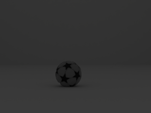 Champions league ball Model 3D
