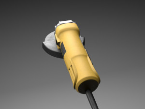 Model DeWalt Low-poly 3D Model