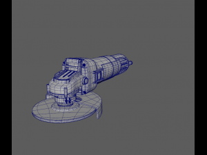 Model DeWalt Low-poly 3D Model